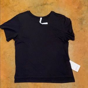 New LULULEMON Jericho Crew SS Tee Shirt Black 10